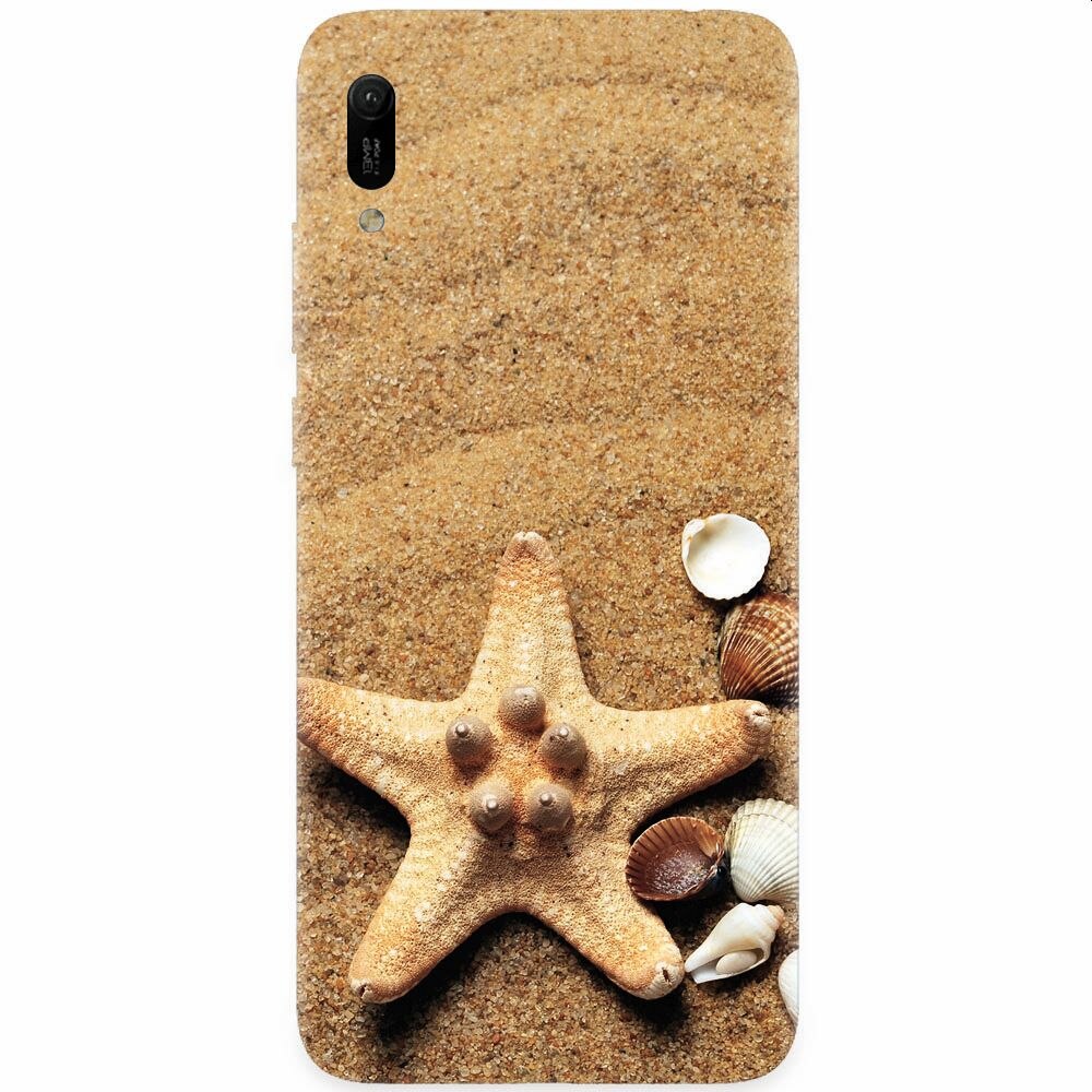 Husa silicon pentru Huawei Y6 2019, Sea Shells