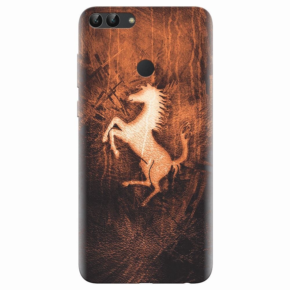 Husa silicon pentru Huawei P Smart, Amazing Horse