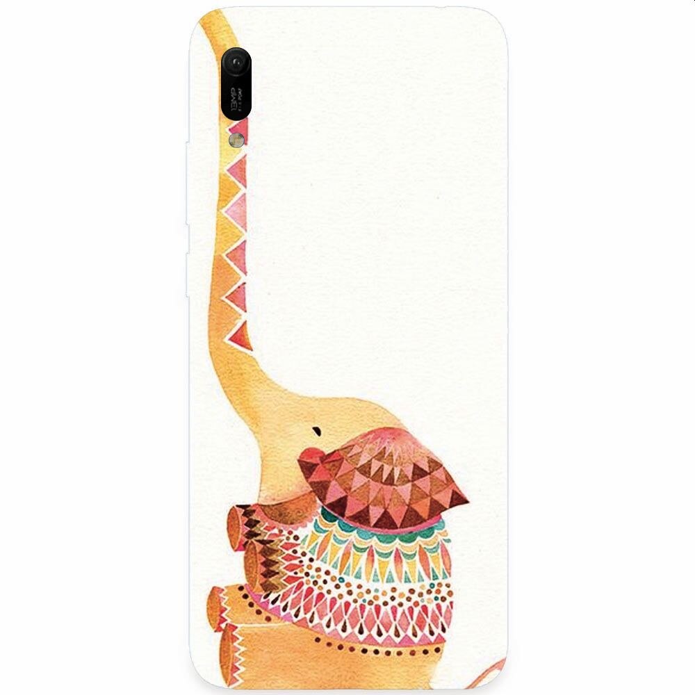 Husa silicon pentru Huawei Y6 2019, Elephant