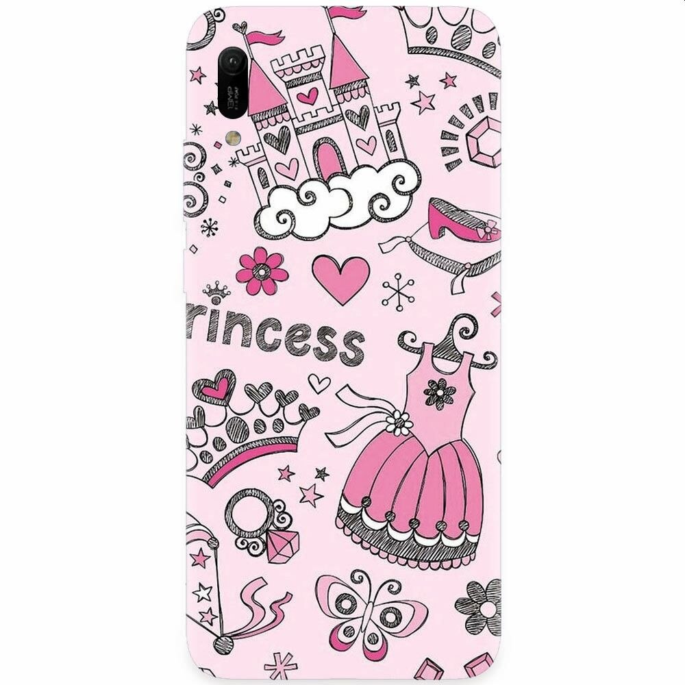 Husa silicon pentru Huawei Y6 2019, Princess