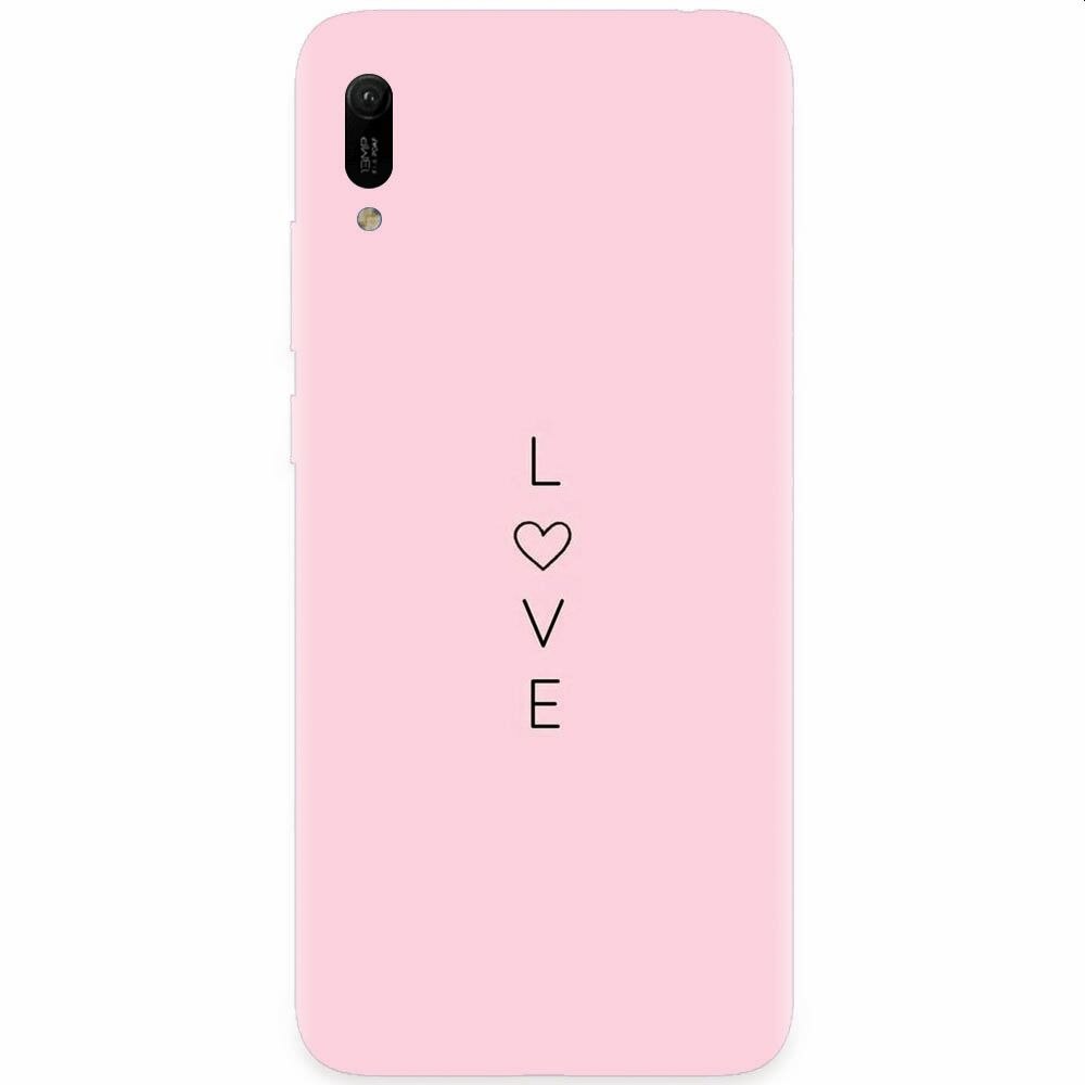 Husa silicon pentru Huawei Y6 2019, Love