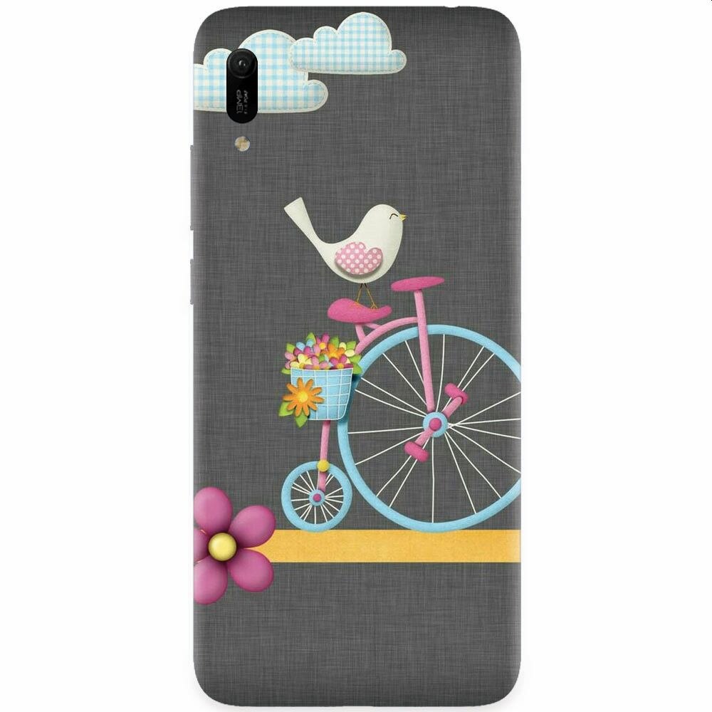 Husa silicon pentru Huawei Y6 2019, Bird