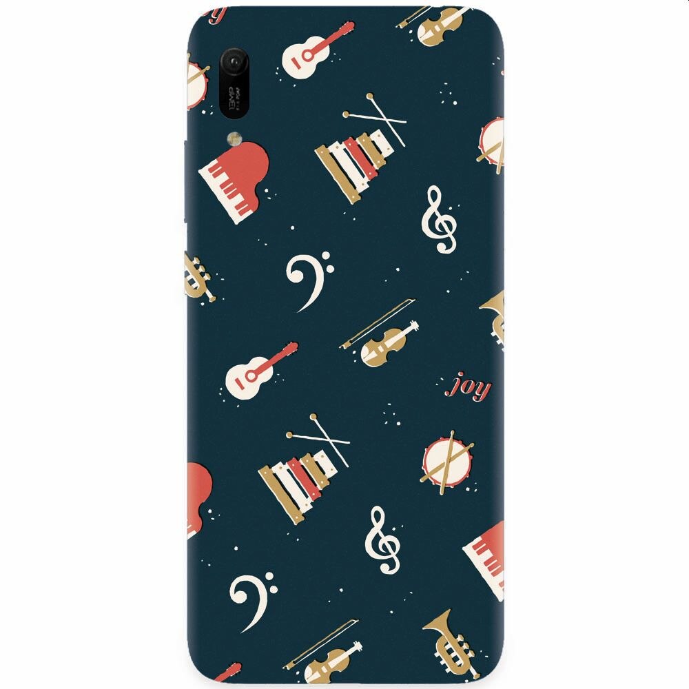 Husa silicon pentru Huawei Y6 2019, Music Joy