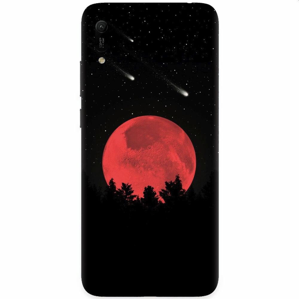 Husa silicon pentru Huawei Y6 2019, Blood Moon