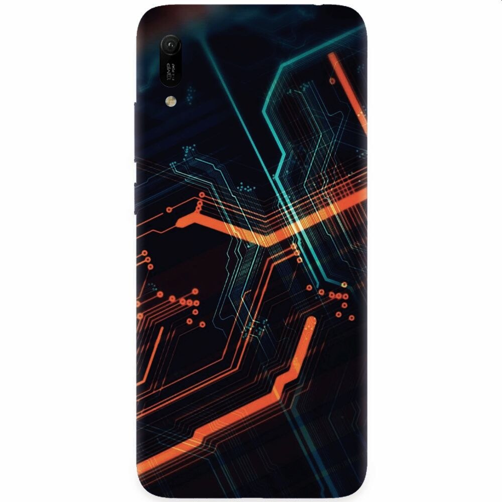 Husa silicon pentru Huawei Y6 2019, Circuits