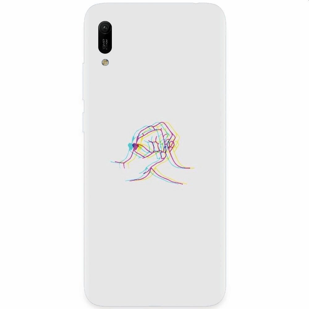 Husa silicon pentru Huawei Y6 2019, With Love