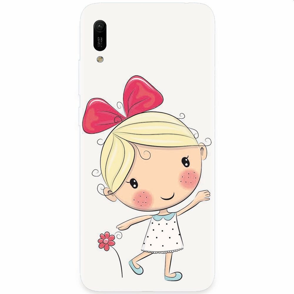 Husa silicon pentru Huawei Y6 2019, Fetita