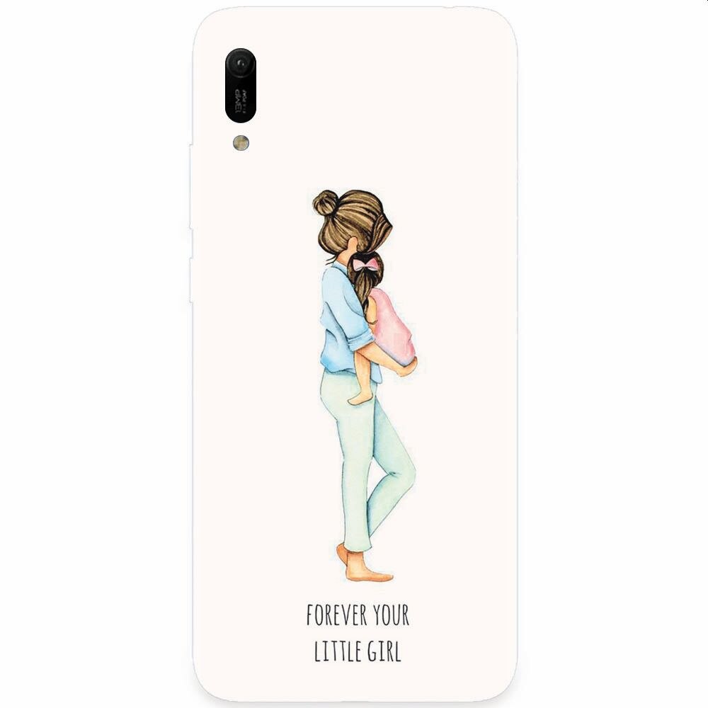 Husa silicon pentru Huawei Y6 2019, Forever Little Girl