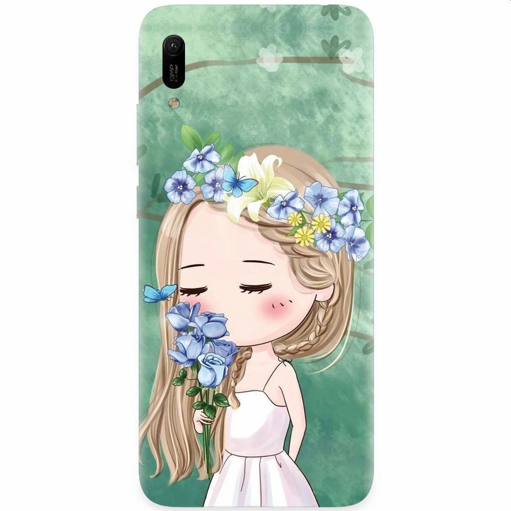Husa silicon pentru Huawei Y6 2019, Girl