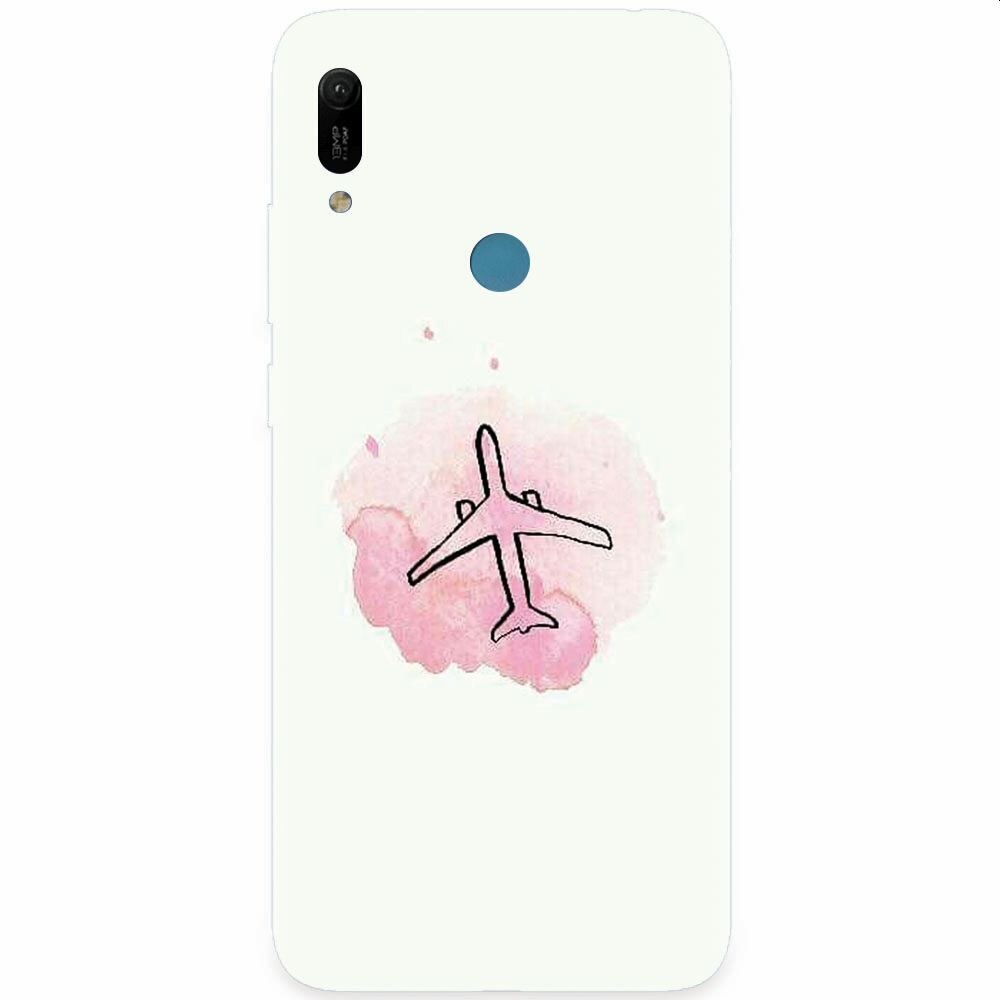 Husa silicon pentru Huawei Y6 Prime 2019, Airplain
