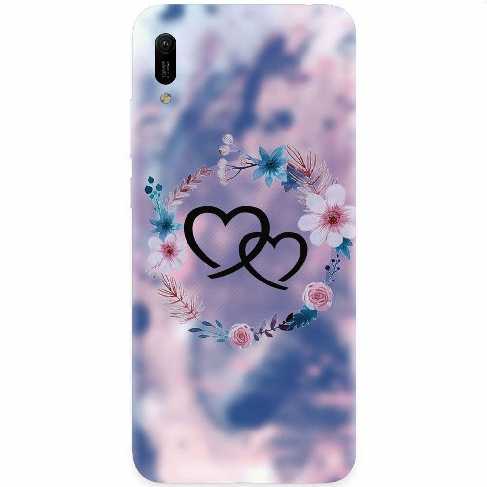 Husa silicon pentru Huawei Y6 2019, Love 002
