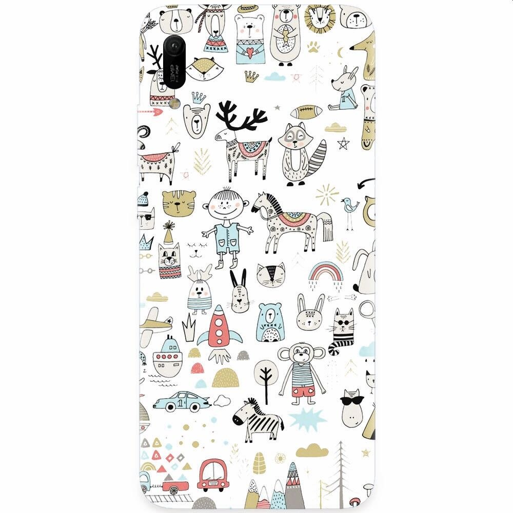 Husa silicon pentru Huawei Y6 2019, Toys