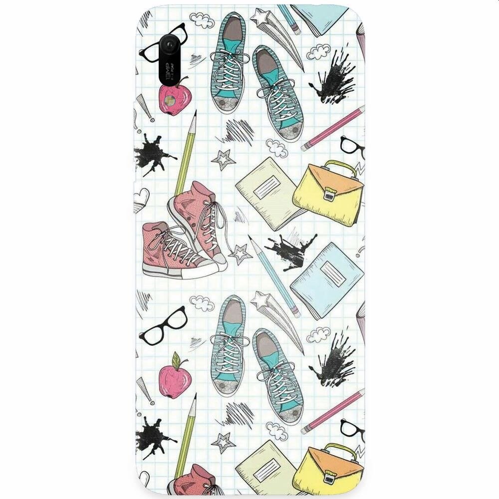 Husa silicon pentru Huawei Y6 2019, School