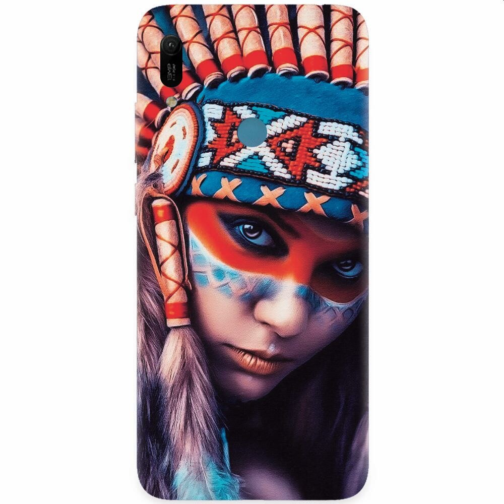 Husa silicon pentru Huawei Y6 Prime 2019, Attractive Girl Model