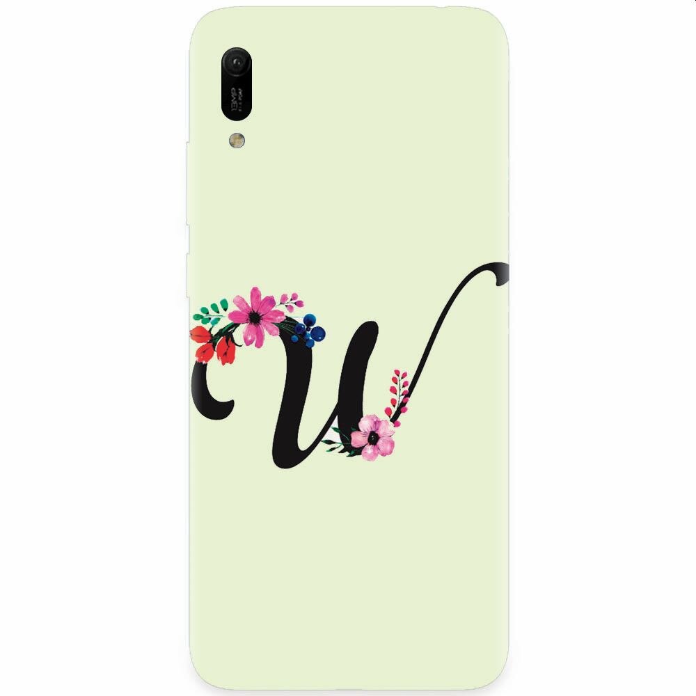 Husa silicon pentru Huawei Y6 2019, Litera W