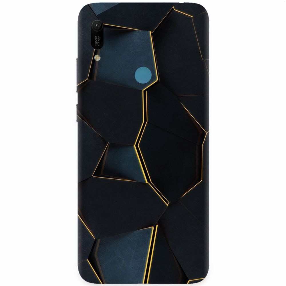 Husa silicon pentru Huawei Y6 Prime 2019, Abstract Draw