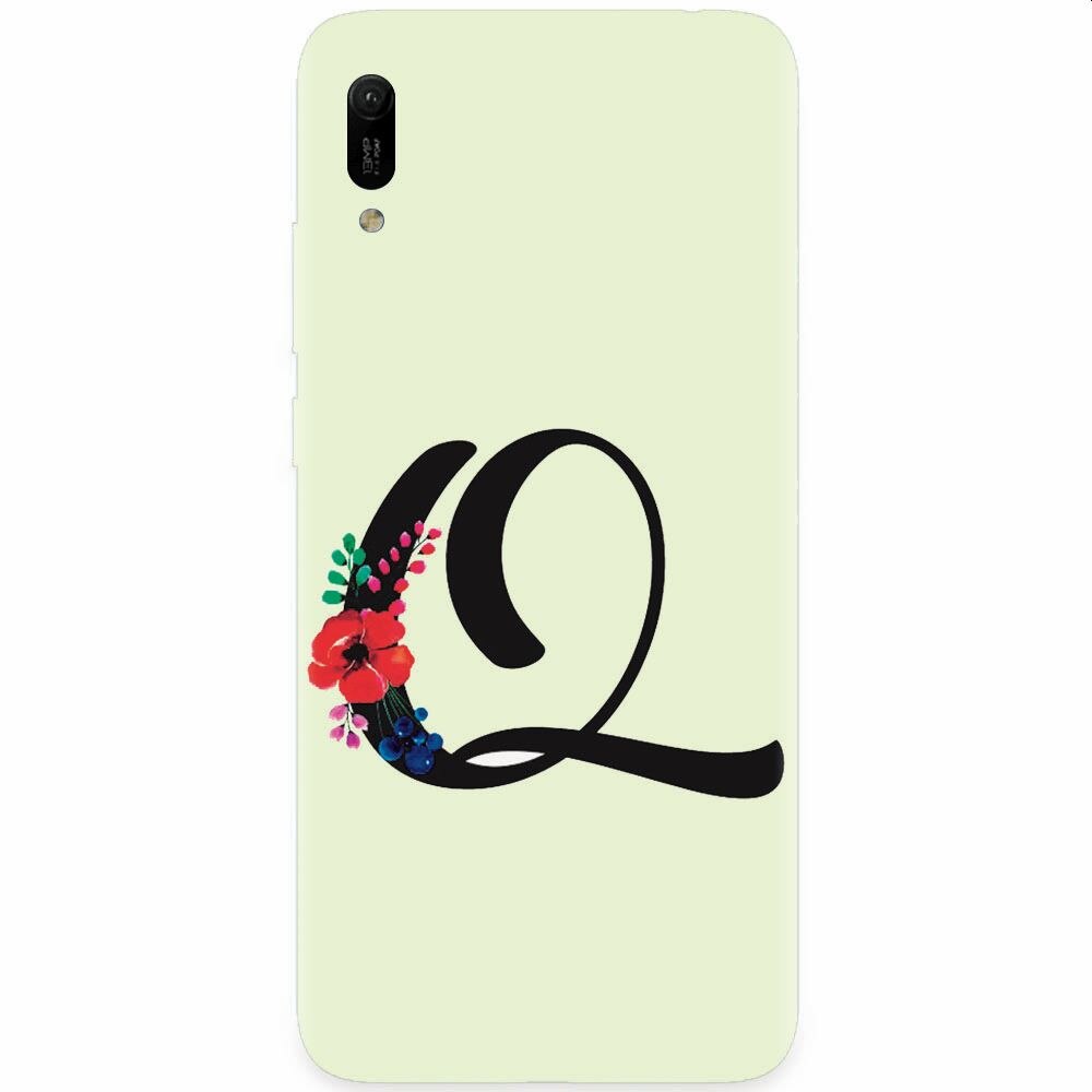 Husa silicon pentru Huawei Y6 2019, Litera Q