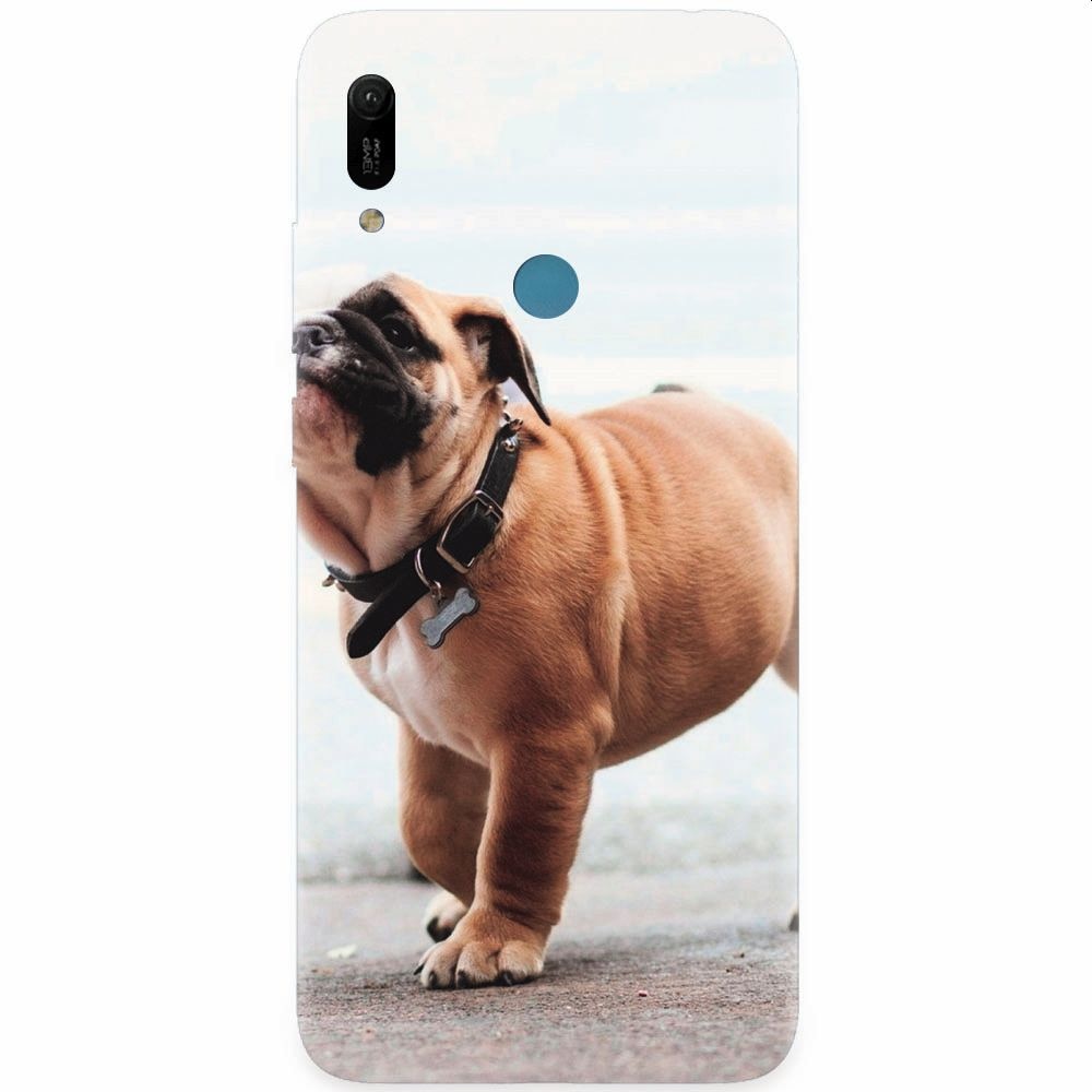 Husa silicon pentru Huawei Y6 Prime 2019, Little Dog Puppy Animal