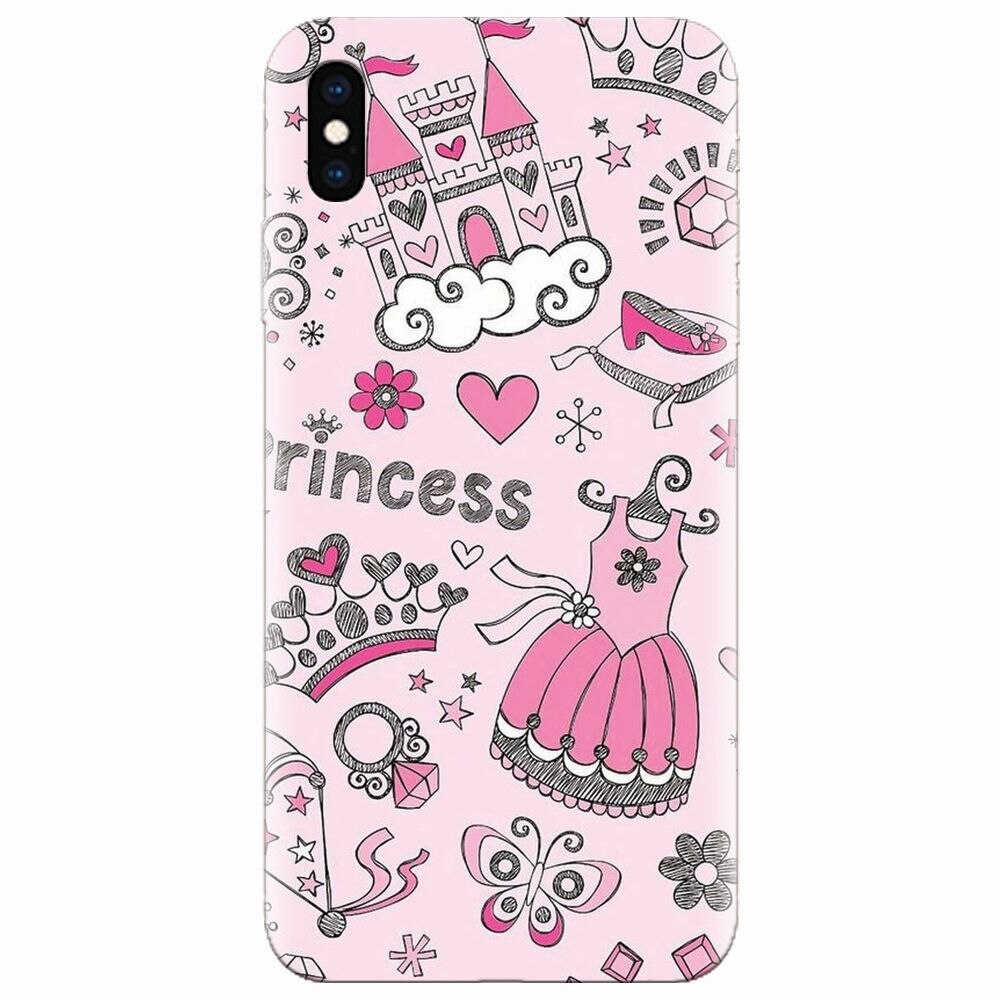 Husa silicon pentru Apple Iphone XS Max, Princess