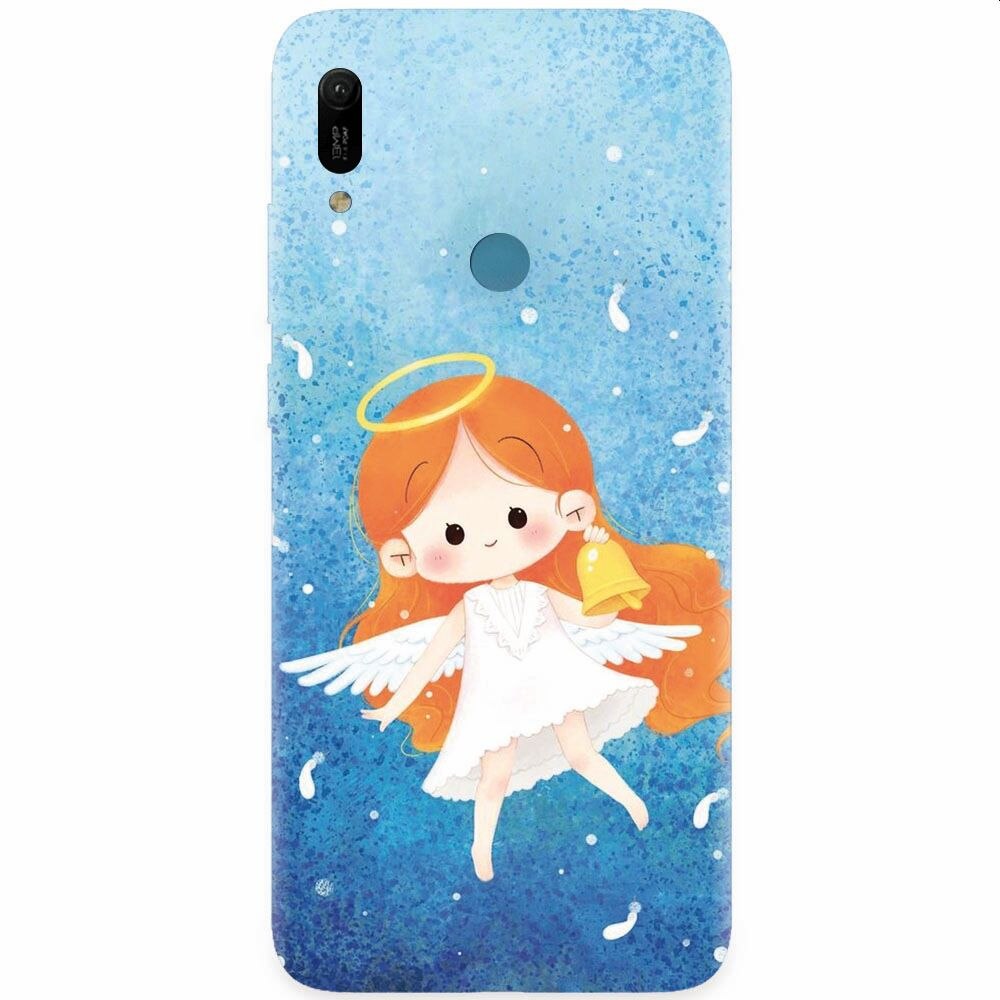 Husa silicon pentru Huawei Y6 Prime 2019, Cute Angel