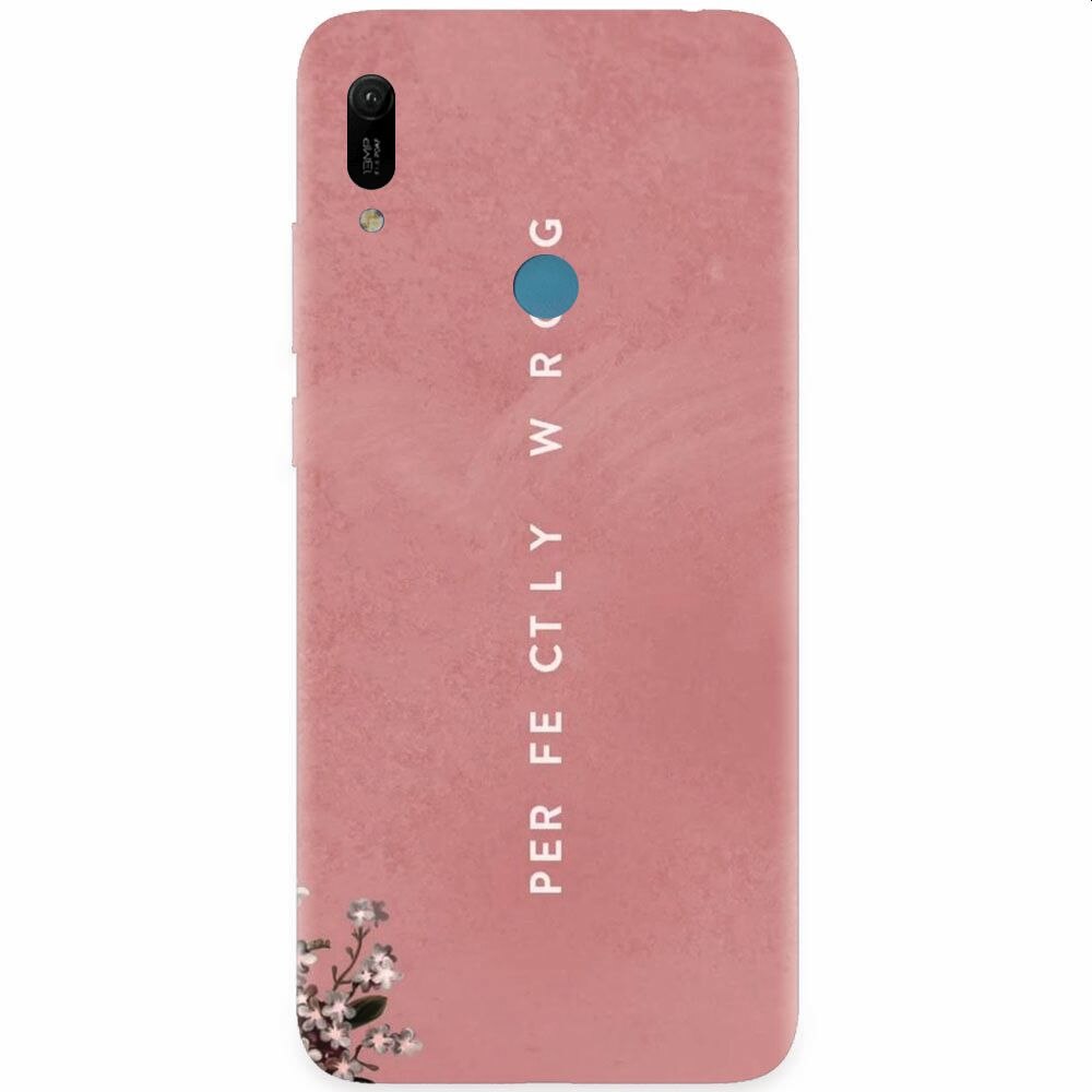 Husa silicon pentru Huawei Y6 Prime 2019, Perfectly Wrong