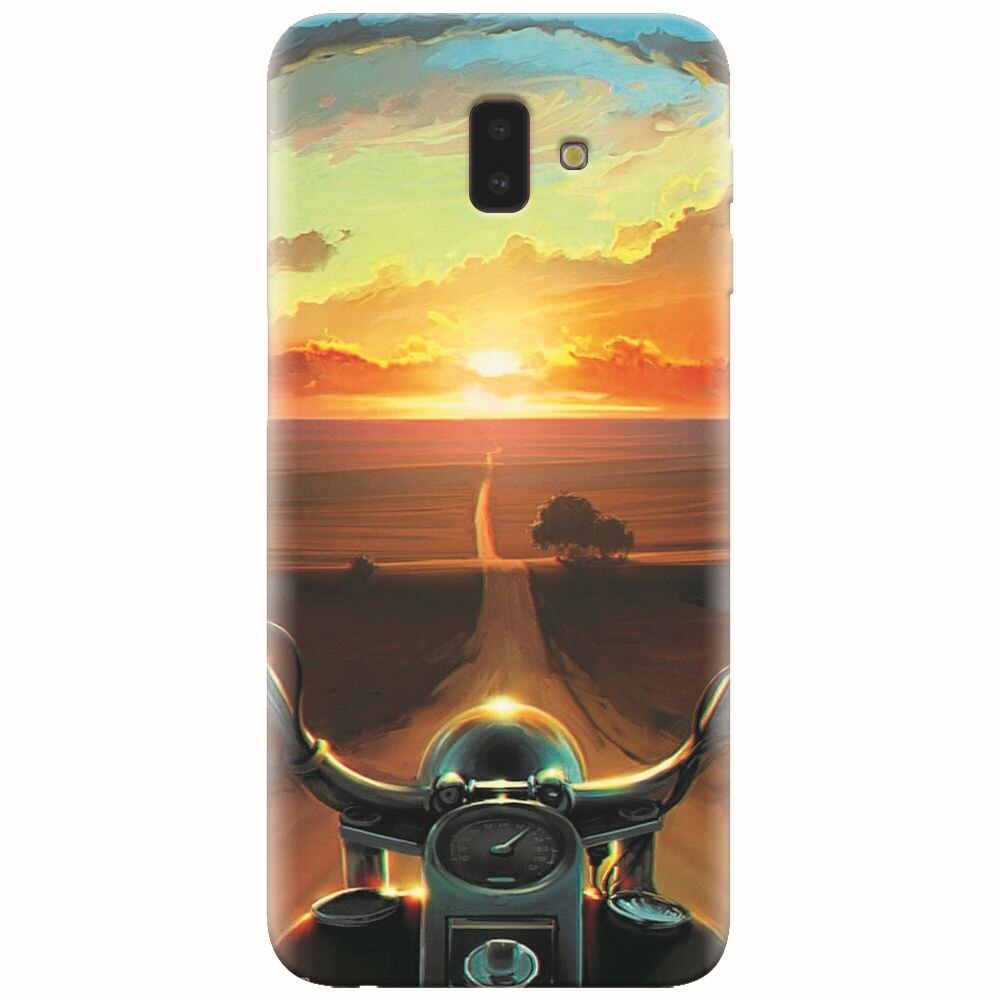 Husa silicon pentru Samsung Galaxy J6 Plus, Country Road