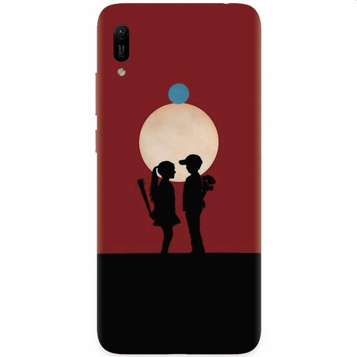 Силиконов кейс за Huawei Y6 Prime 2019, Boy Girl Love Story