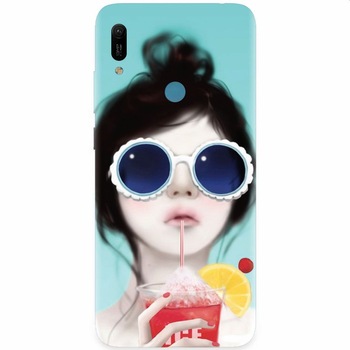 Husa silicon pentru Huawei Y6 Prime 2019, Cute Girly 001 Husa silicon pentru Huawei Y6 Prime 2019, Cute Girly 001