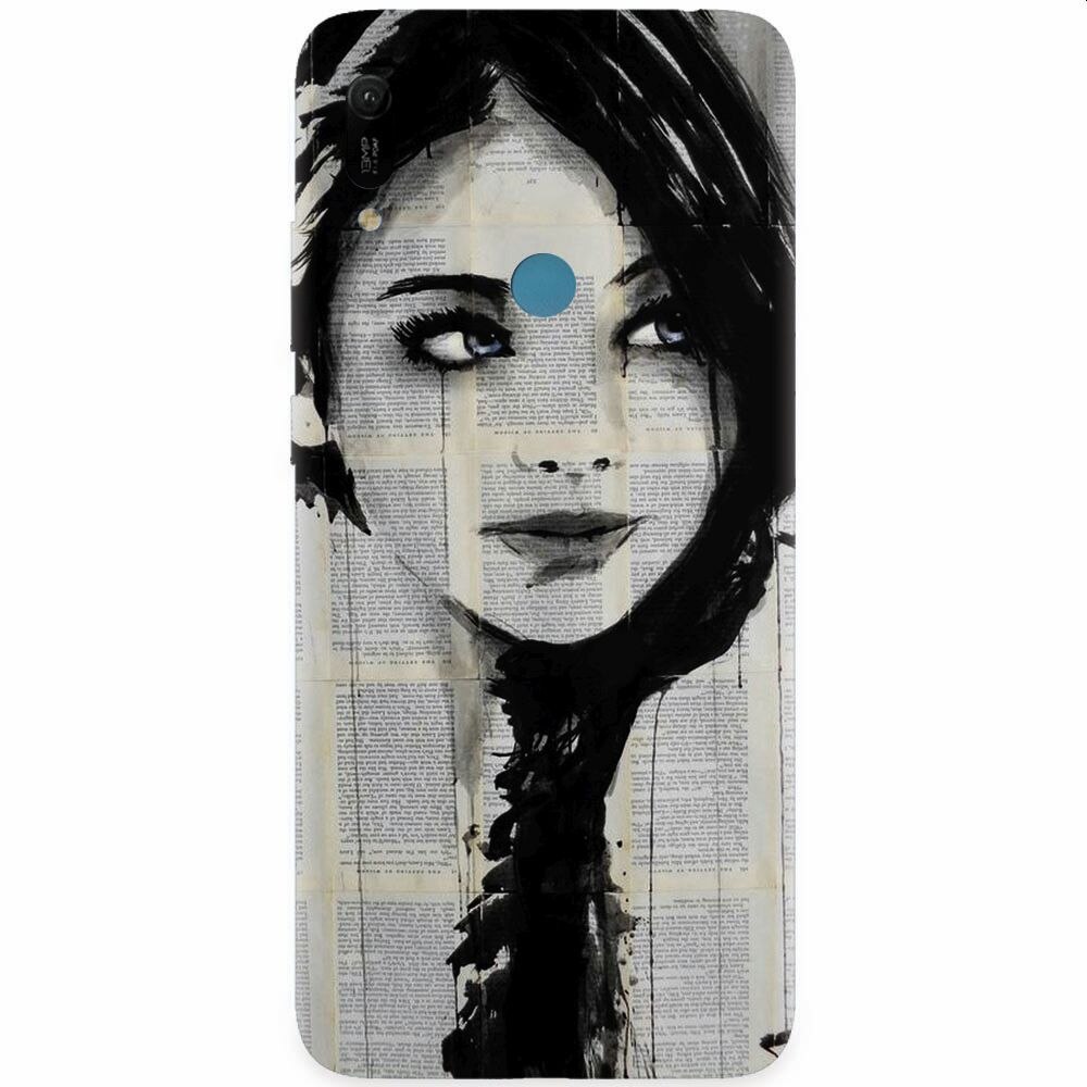 Husa silicon pentru Huawei Y6 Prime 2019, Blue Eyes