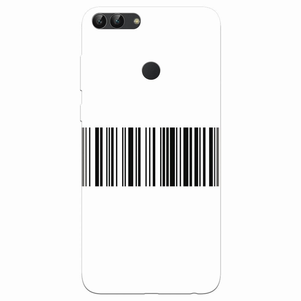 Husa silicon pentru Huawei P Smart, Bar Code