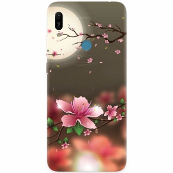 Husa silicon pentru Huawei Y6 Prime 2019, Flowers 101 Husa silicon pentru Huawei Y6 Prime 2019, Flowers 101