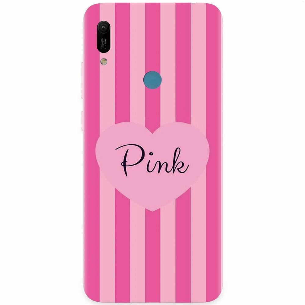 Husa silicon pentru Huawei Y6 Prime 2019, Pink