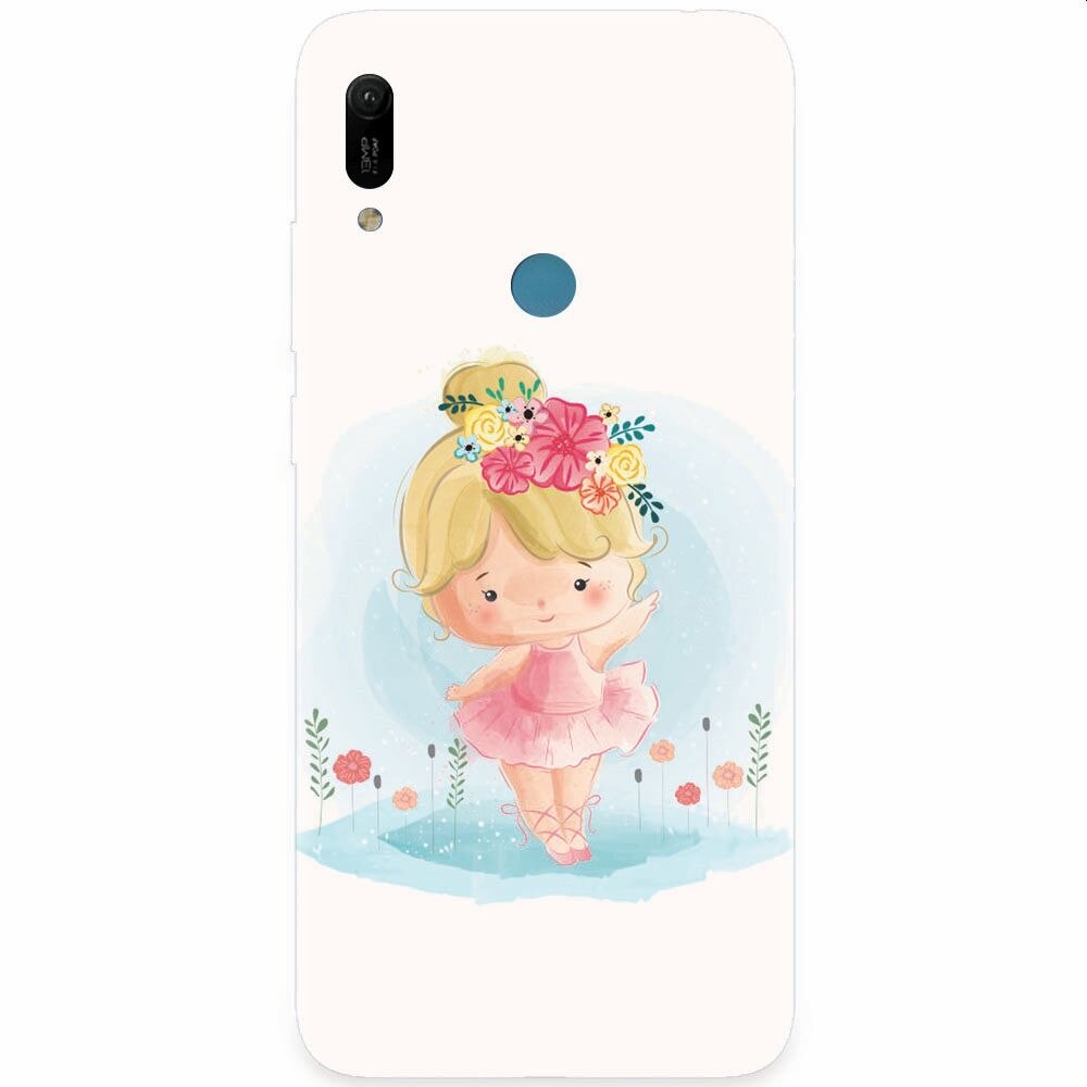 Husa silicon pentru Huawei Y6 Prime 2019, Balerina