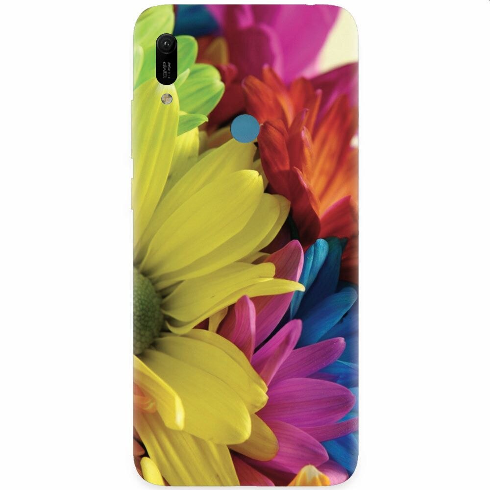 Husa silicon pentru Huawei Y6 Prime 2019, Flower