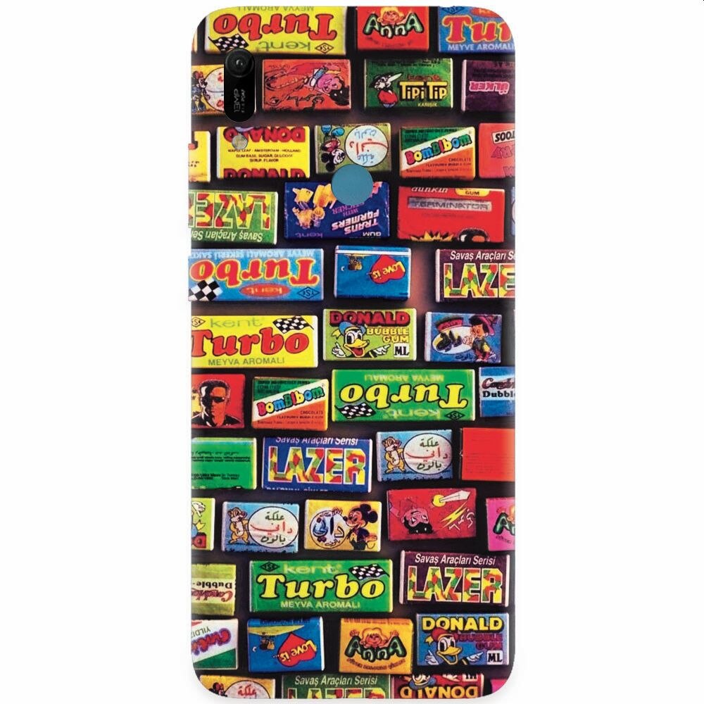 Husa silicon pentru Huawei Y6 Prime 2019, Chewing Gum Turbo