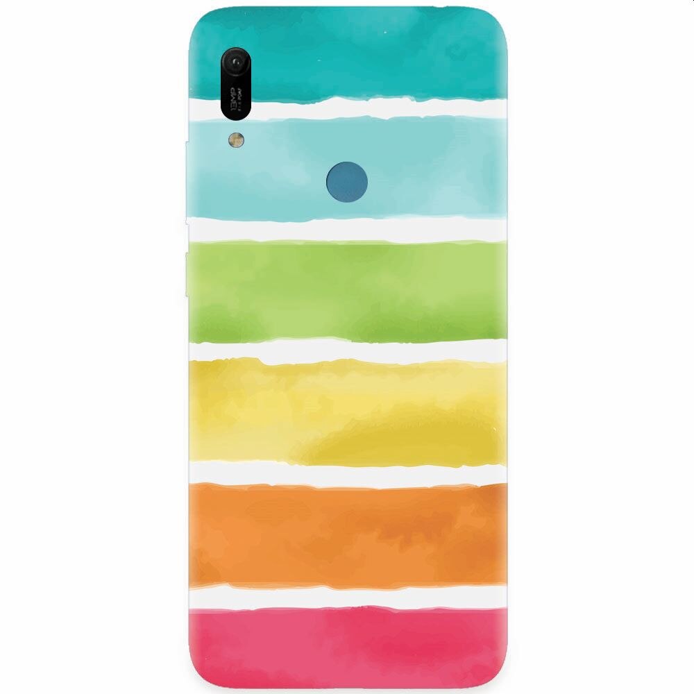 Husa silicon pentru Huawei Y6 Prime 2019, Watercolors