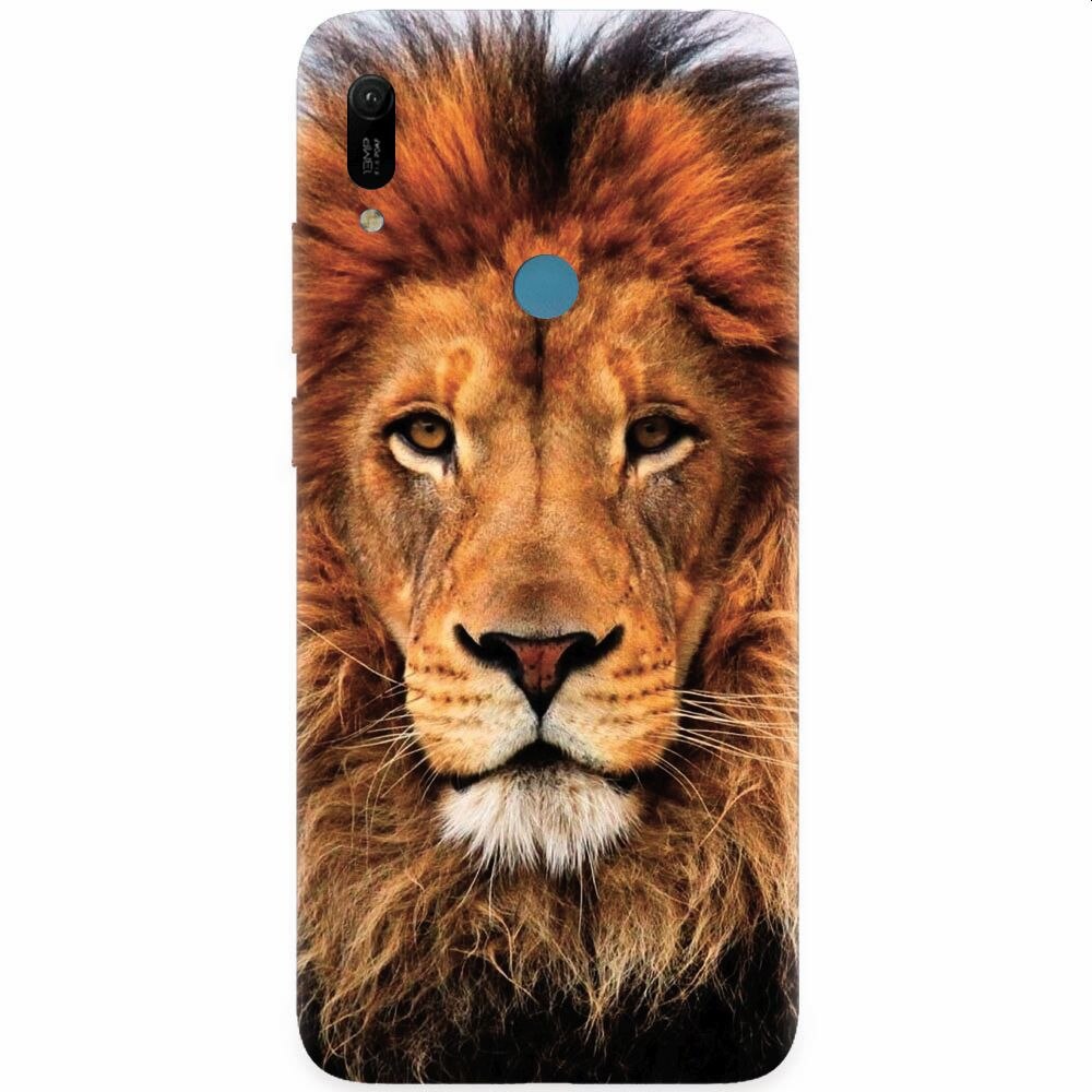 Husa silicon pentru Huawei Y6 Prime 2019, Colorful Lion4