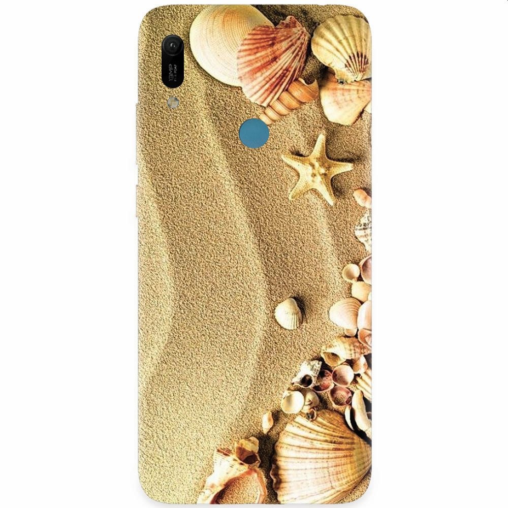 Husa silicon pentru Huawei Y6 Prime 2019, Beach Sand Gold