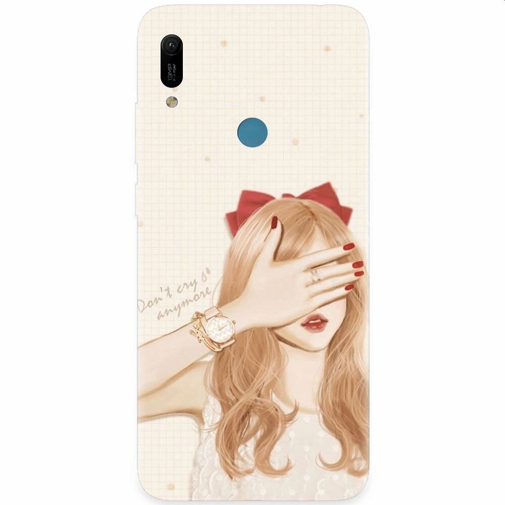 Husa silicon pentru Huawei Y6 Prime 2019, Dont Cry Anymore