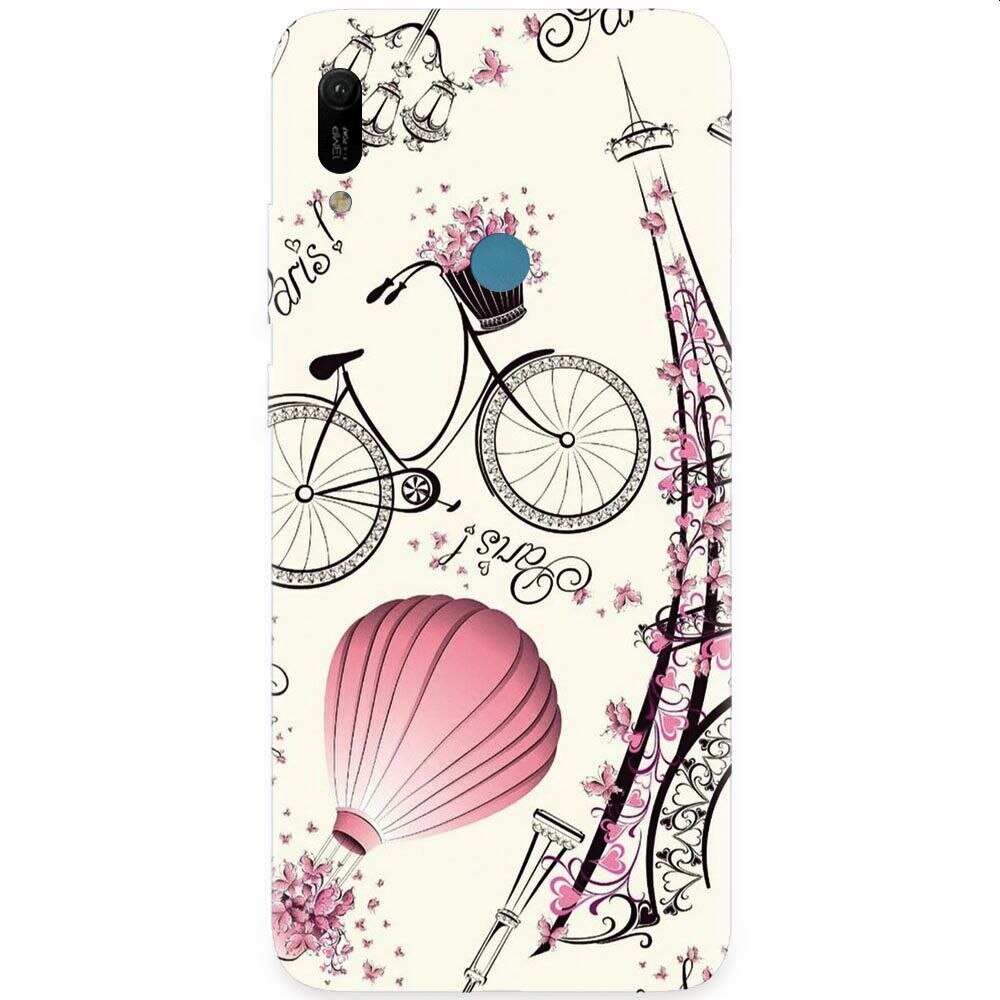 Husa silicon pentru Huawei Y6 Prime 2019, Paris
