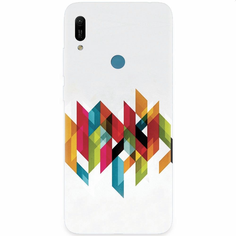 Husa silicon pentru Huawei Y6 Prime 2019, Geometric