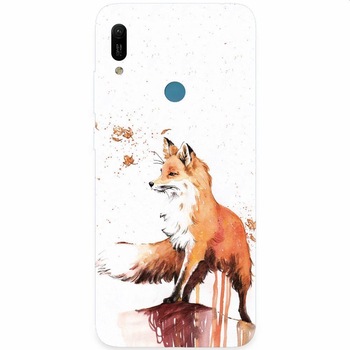 Husa silicon pentru Huawei Y6 Prime 2019, Fox 101 Husa silicon pentru Huawei Y6 Prime 2019, Fox 101