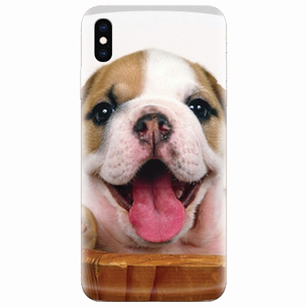 Husa silicon pentru Apple Iphone XS Max, Puppies 002