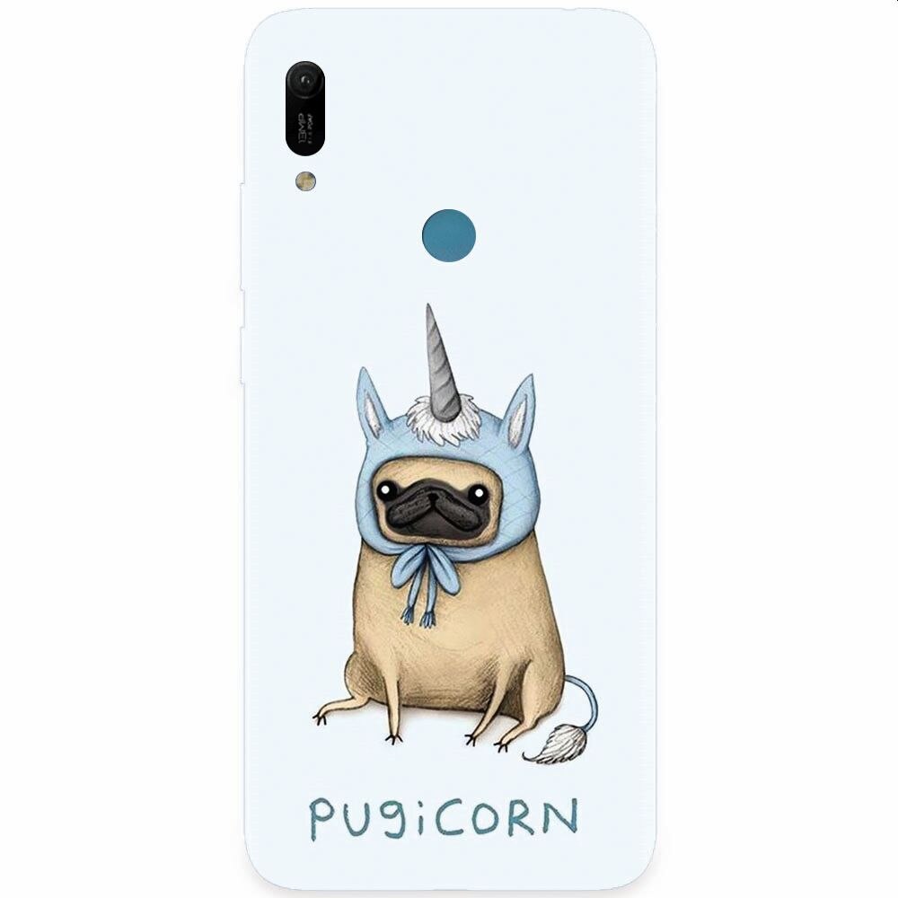 Husa silicon pentru Huawei Y6 Prime 2019, Pugicorn