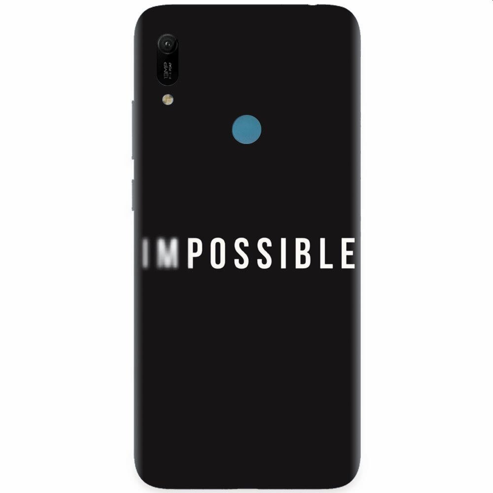 Husa silicon pentru Huawei Y6 Prime 2019, Impossible
