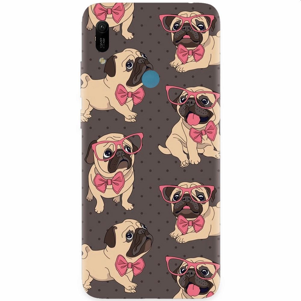 Husa silicon pentru Huawei Y6 Prime 2019, Pretty Puppy