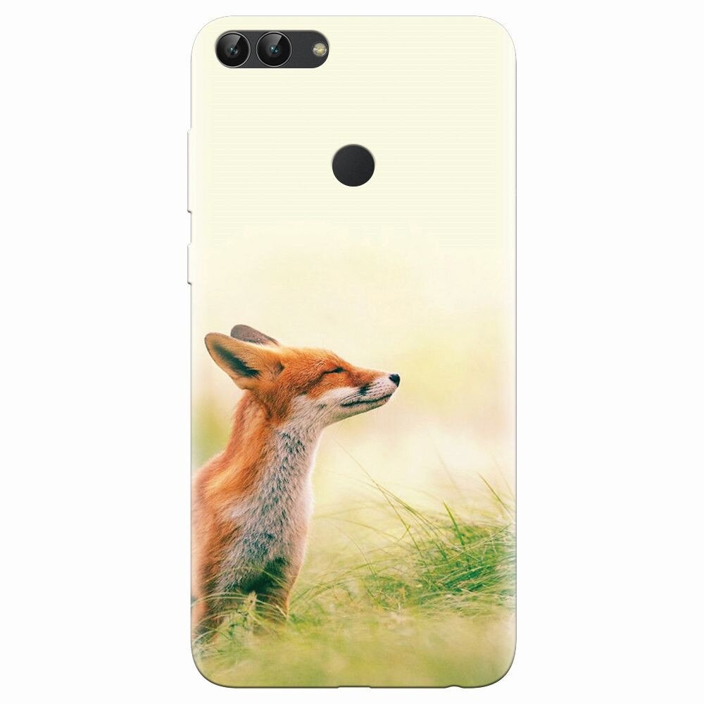 Husa silicon pentru Huawei P Smart, Fox Scenting Breeze