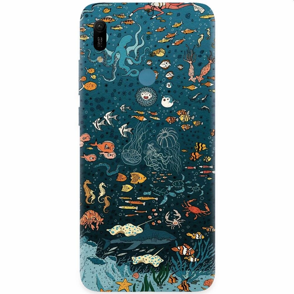 Husa silicon pentru Huawei Y6 Prime 2019, Under The Sea