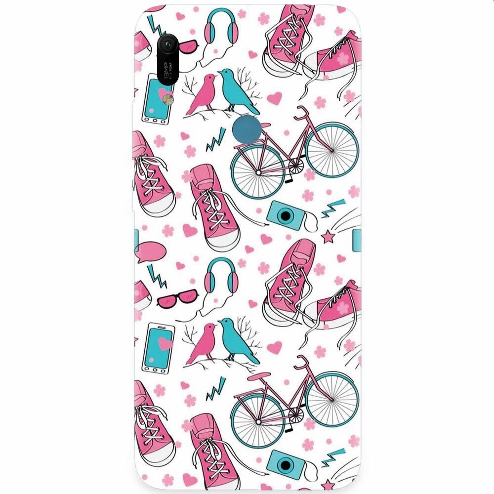 Husa silicon pentru Huawei Y6 Prime 2019, Travel