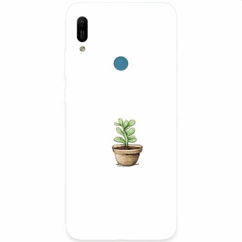 Husa silicon pentru Huawei Y6 Prime 2019, Cactus 101 Husa silicon pentru Huawei Y6 Prime 2019, Cactus 101